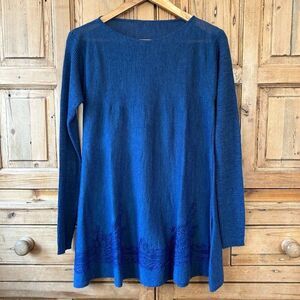 Women's Lauren Vidal S / M‎ (?) Eden Boatneck Tunic Lace Details